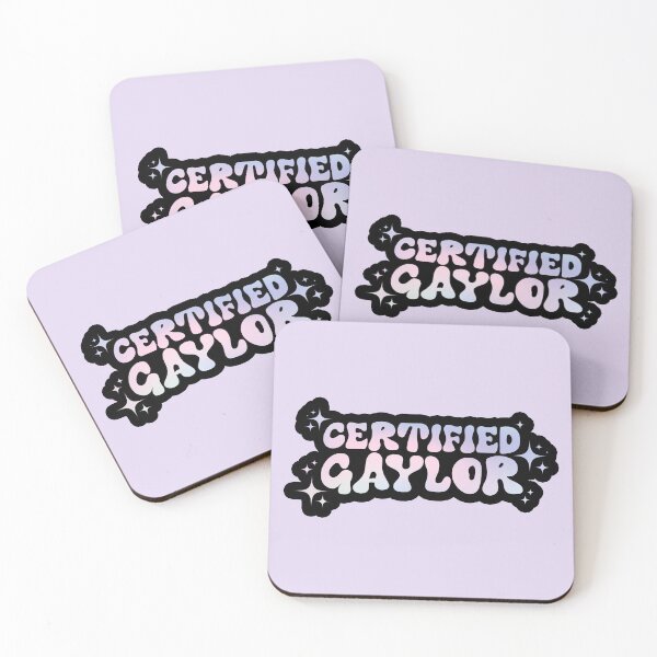 Item preview, Gaylor Badge - Taylor Swift - black background designed and sold by SaraduJour.