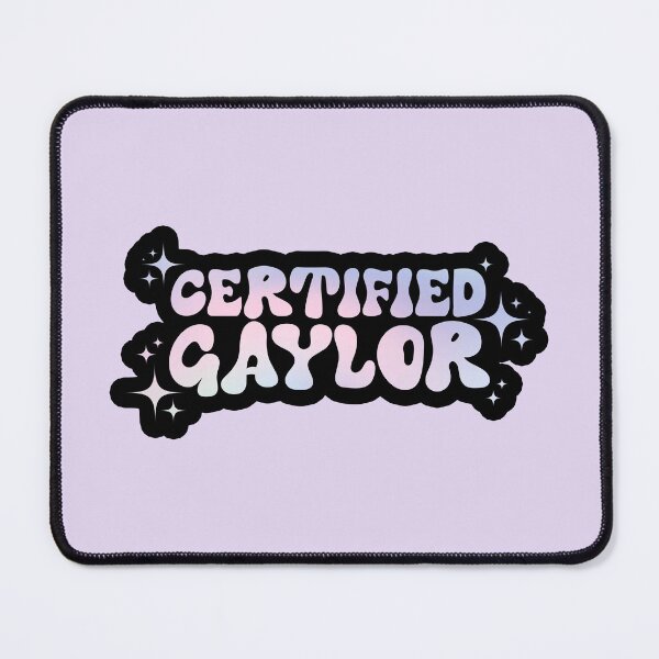 Item preview, Gaylor Badge - Taylor Swift - black background designed and sold by SaraduJour.