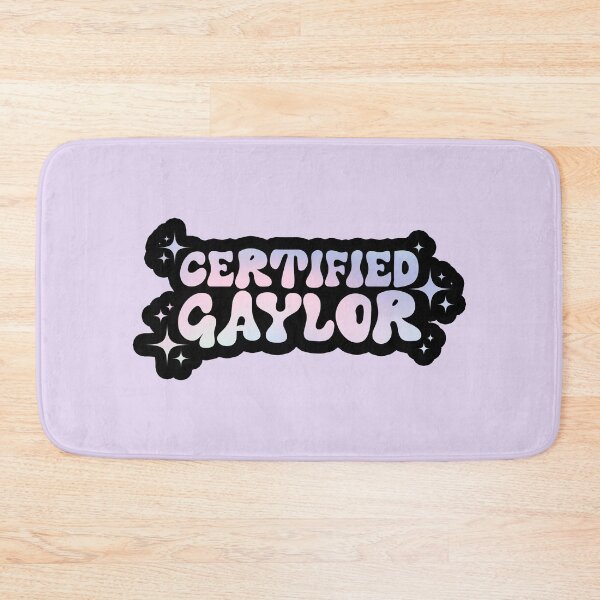 Item preview, Gaylor Badge - Taylor Swift - black background designed and sold by SaraduJour.