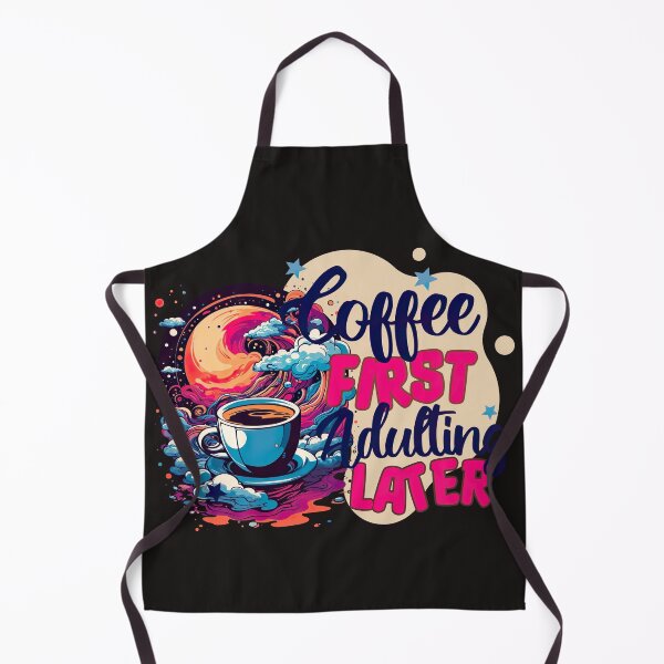 Item preview, Pegatina divertida para amantes del café y adultos reales. designed and sold by Sector7Artistry.