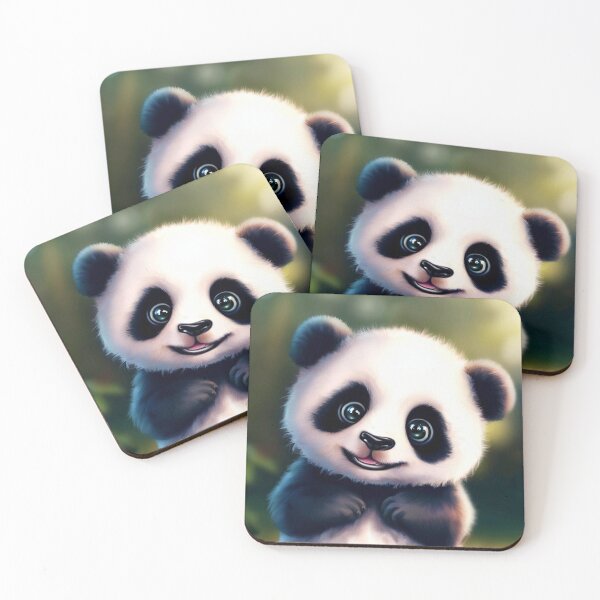 Item preview, Cute Panda - Cute Baby Animals  designed and sold by baby-animal-art.