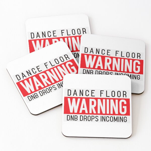 Item preview, Warning DNB Drops Rave Drum N Bass Techno EDM Funny DJ Liquid Party  designed and sold by Ravermonkey.
