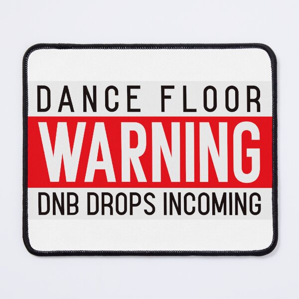 Item preview, Warning DNB Drops Rave Drum N Bass Techno EDM Funny DJ Liquid Party  designed and sold by Ravermonkey.