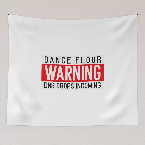Item preview, Warning DNB Drops Rave Drum N Bass Techno EDM Funny DJ Liquid Party  designed and sold by Ravermonkey.