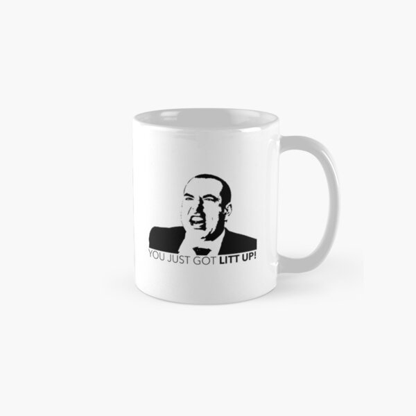 You Just Got Little Up!! Louis Litt-TV Shows Coffee Drinkware, Tea Cups,  Beer Milk Mugs, Home Tableware, Coffeeware, Teaware