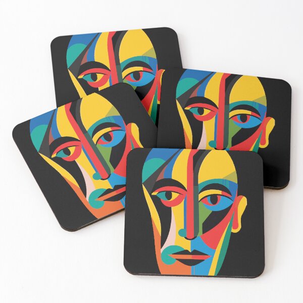 Item preview, colorful face designed and sold by pedrozosall.