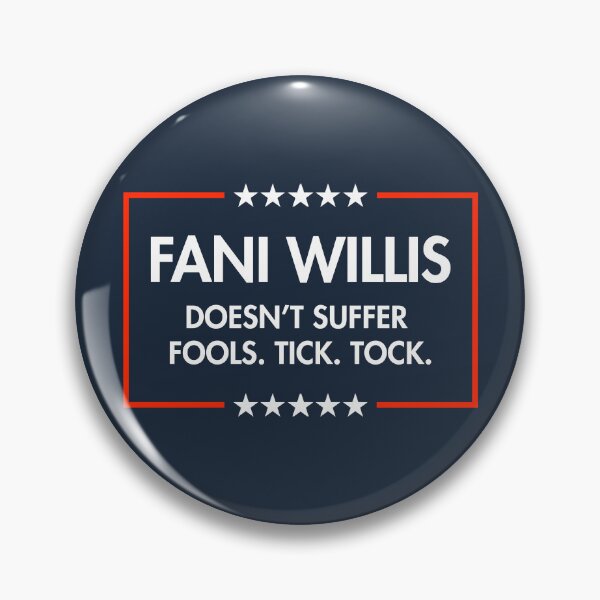 Item preview, Copy of Fani Willis - Doesn't Suffer Fools (bold BLUE) designed and sold by Thelittlelord.