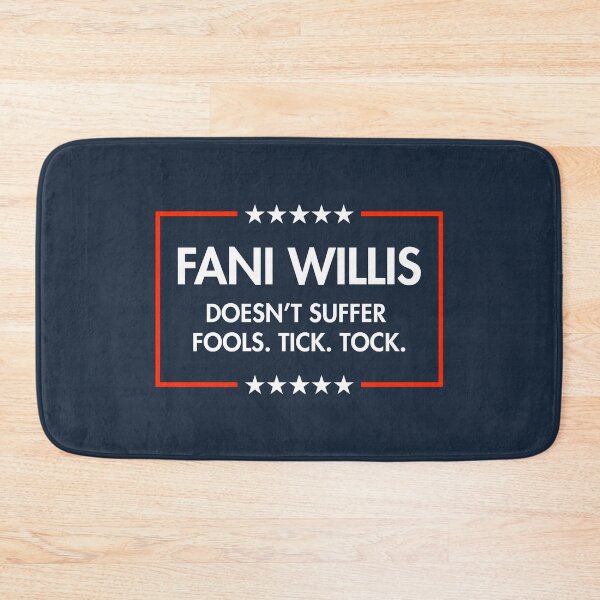Item preview, Copy of Fani Willis - Doesn't Suffer Fools (bold BLUE) designed and sold by Thelittlelord.