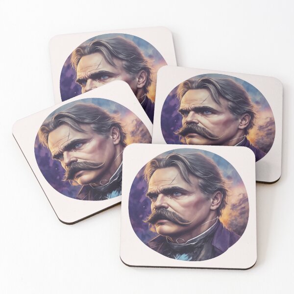Item preview,  Nietzsche Design lV Style Philosopher Friedrich Nietzsche Art Digital - AI Art designed and sold by StoicWarrior.