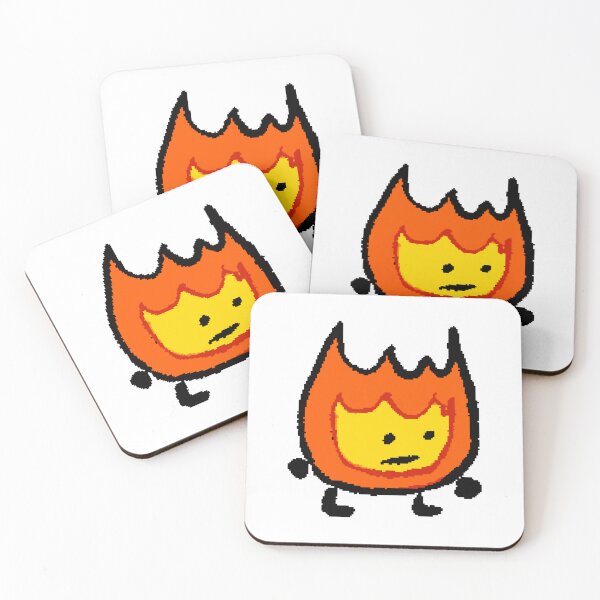 Item preview, BFDI Firey  designed and sold by mutngaymoi.