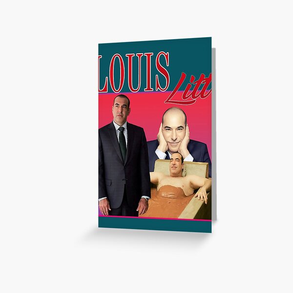 Louis Litt Quote Suits Postcard for Sale by missskyrat