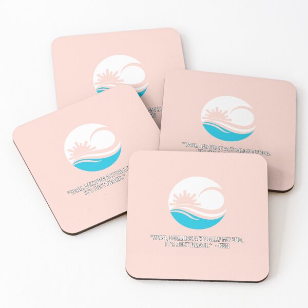 Item preview, Yeah, because actually my job, it's just beach! designed and sold by Christie Olstad.
