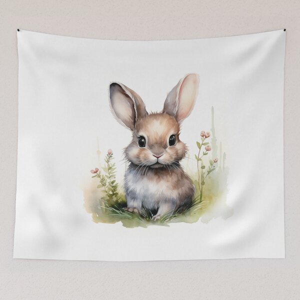 Item preview, Rabbit Lover - Cute Rabbit designed and sold by baby-animal-art.