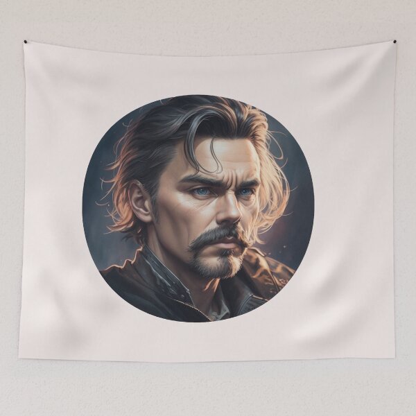 Artikelvorschau, Nietzsche Design Vl Style Philosoph Friedrich Nietzsche Art Digital - AI Art entworfen und verkauft von StoicWarrior.