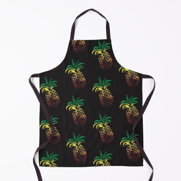 Artikelvorschau, Ananasfrucht Funky Cool Pineapples Tropical Reggae Dub Jamaican entworfen und verkauft von Ravermonkey.