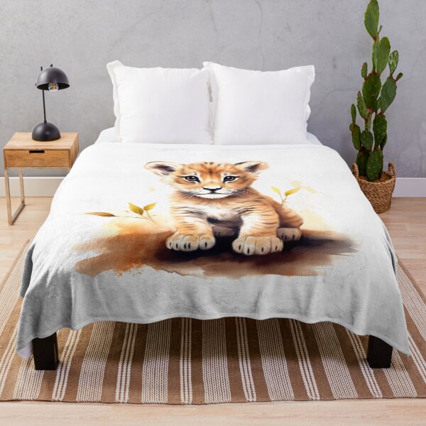 Item preview, Lion Lover - Cute Lion designed and sold by baby-animal-art.