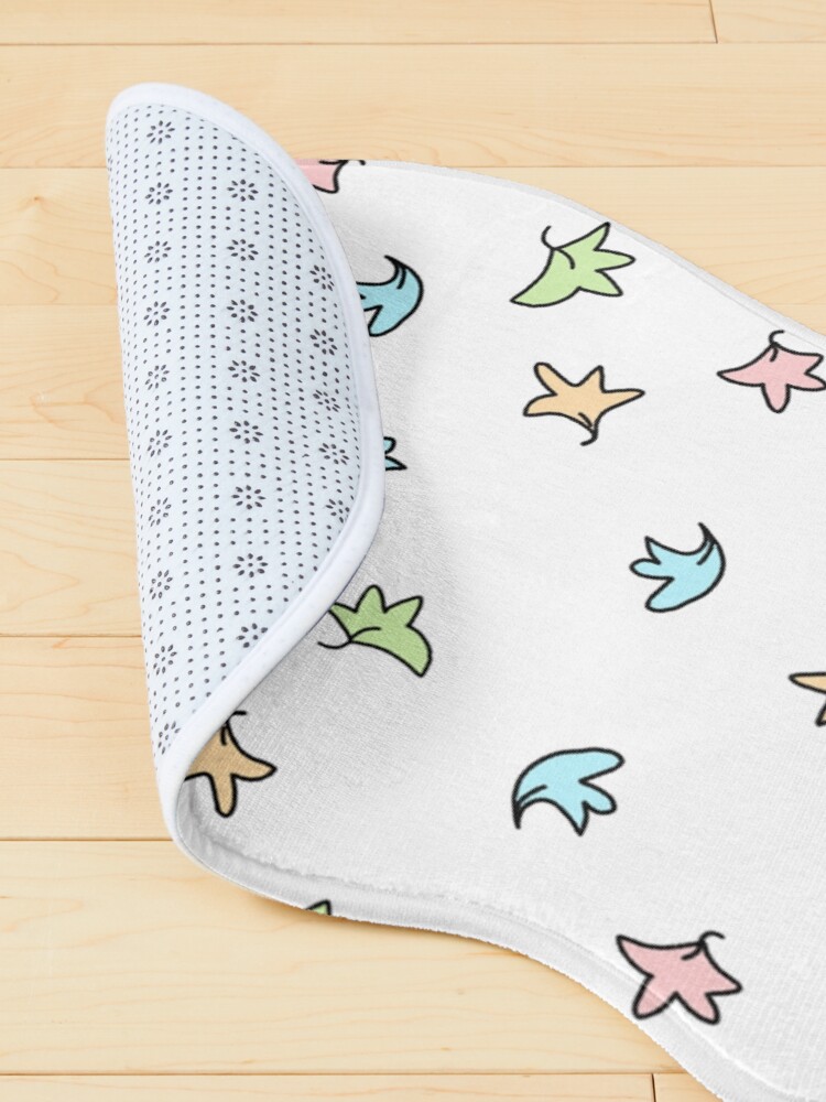 Thumbnail 4 of 5, Pet Mat, Heartstopper leaves (White background) designed and sold by Mabel-rgz.