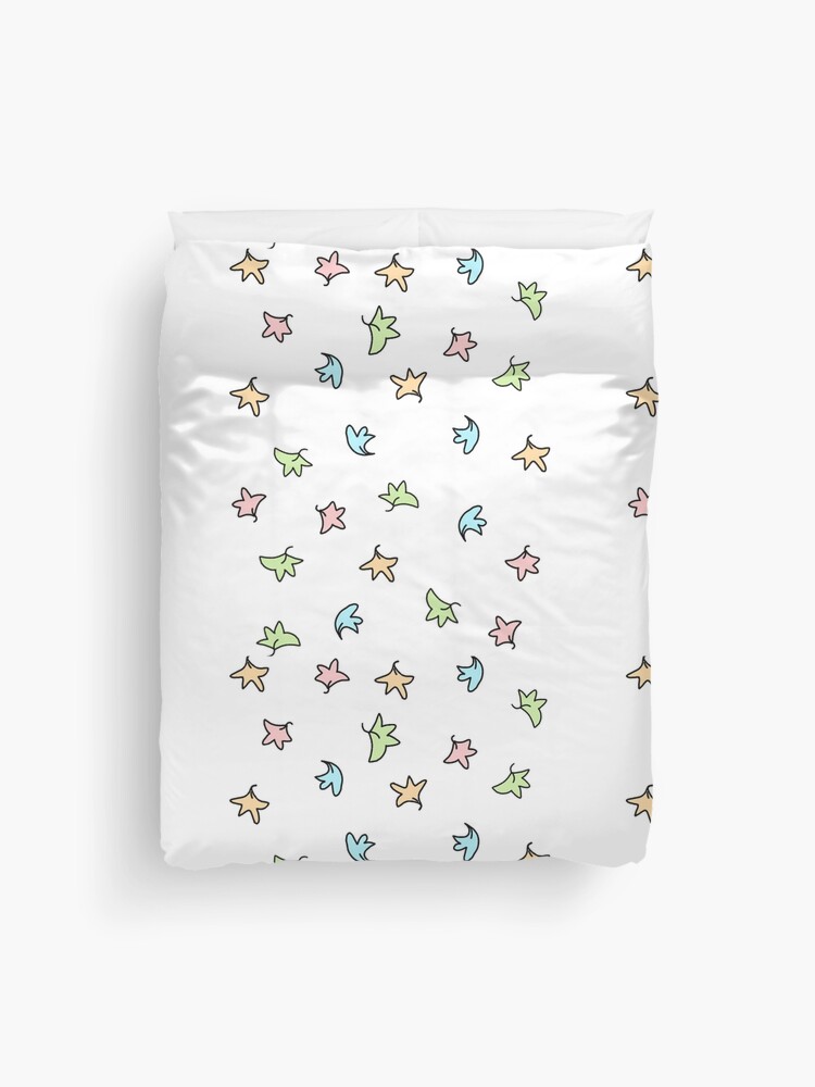 Thumbnail 1 of 2, Duvet Cover, Heartstopper leaves (White background) designed and sold by Mabel-rgz.