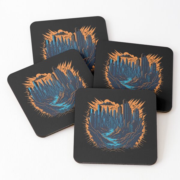 Item preview, Colorful Nature Cityscape Graffiti Design designed and sold by MoxieVibe.