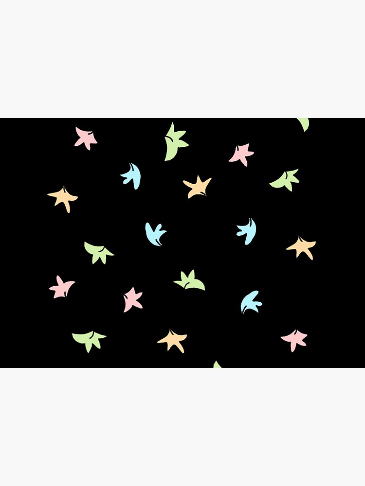 Thumbnail 5 of 5, Mask, Heartstopper leaves (Black background) designed and sold by Mabel-rgz.