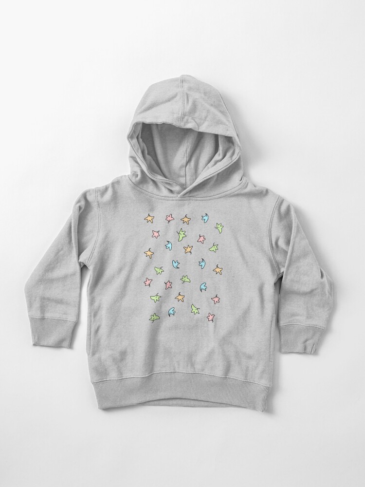 Thumbnail 1 of 5, Toddler Pullover Hoodie, Heartstopper leaves (Black background) designed and sold by Mabel-rgz.