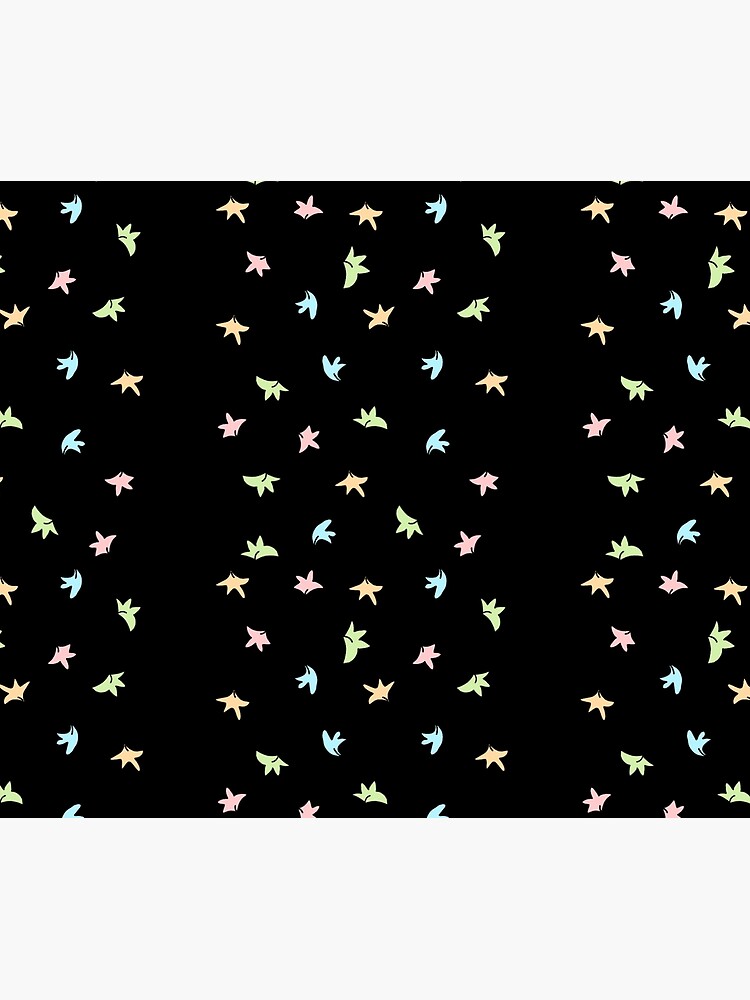 Thumbnail 6 of 6, Comforter, Heartstopper leaves (Black background) designed and sold by Mabel-rgz.