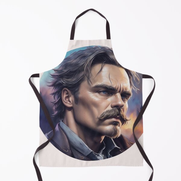Artikelvorschau, Nietzsche Design lX Style Philosoph Friedrich Nietzsche Art Digital - AI Art entworfen und verkauft von StoicWarrior.
