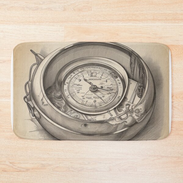 Item preview, Pirate Compass Structure Patent designed and sold by Yellowriversss.