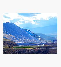 Oasis in the Mountains Photographic Print