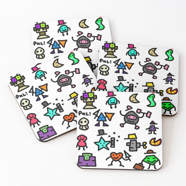 Item preview, lots of little guys designed and sold by TotalPickle.