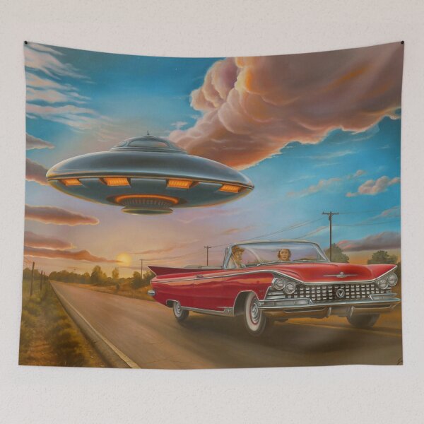 Item preview, "Celestial Cruise" Oil Painting by Gary Lovelace designed and sold by Gary Lovelace.