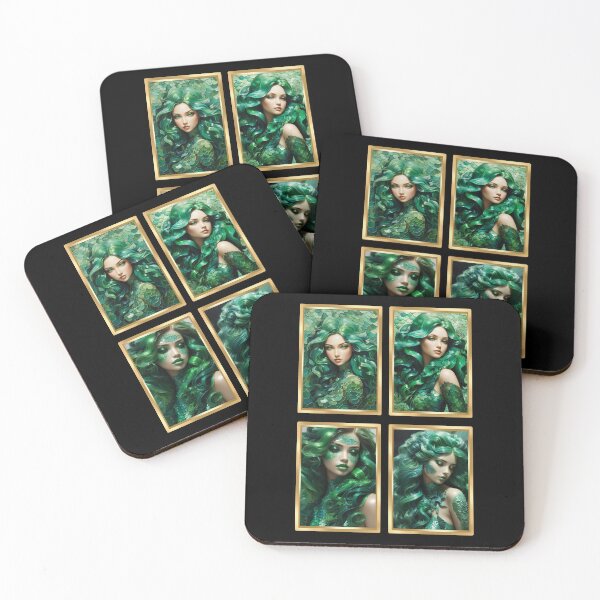 Item preview, Merfolk Green Litt Ondine Mermaids of Sirenas  designed and sold by SirenasWorld.