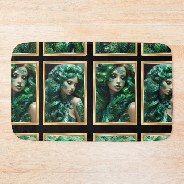 Item preview, Merfolk Green Litt Ondine Mermaids of Sirenas  designed and sold by SirenasWorld.