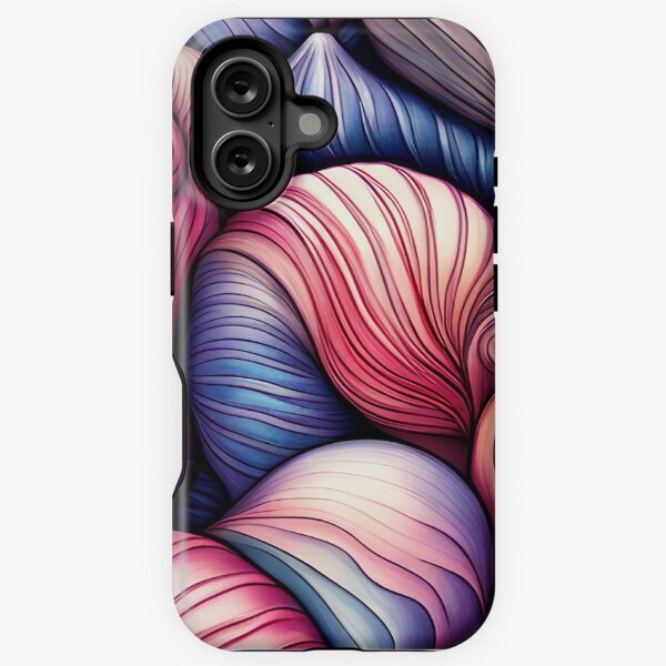 Swirly Sea Shells iPhone Tough Case