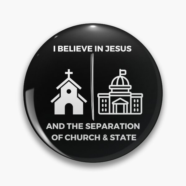 Item preview, I Believe in Jesus AND the separation of Church and State designed and sold by CheekyGrace.