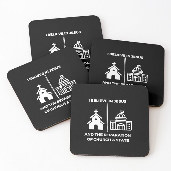 Item preview, I Believe in Jesus AND the separation of Church and State designed and sold by CheekyGrace.