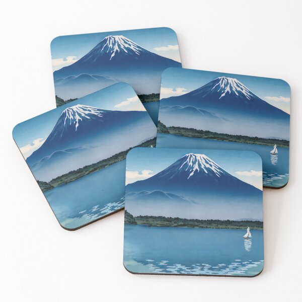Item preview, Mount Fuji and Shoji Lake - Vintage Japenese Artwork designed and sold by HistorySimple.