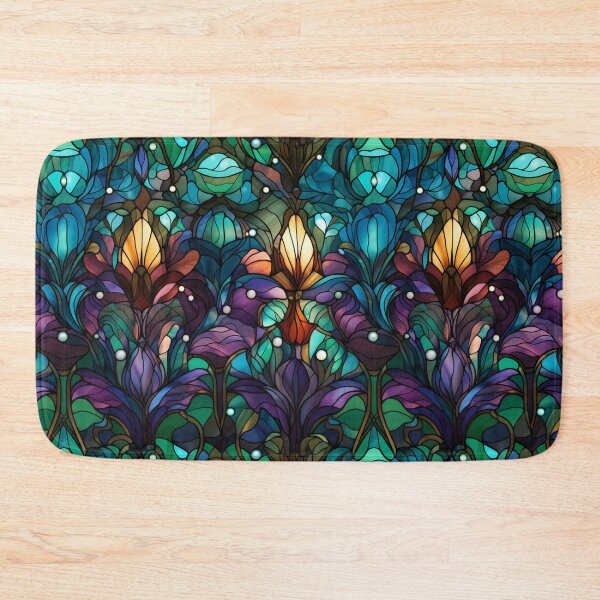 Item preview, Mardi Gras Pattern (stained glass 2) designed and sold by muskitt.
