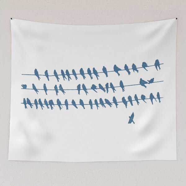 Item preview, Birds on Wire designed and sold by tanjica.