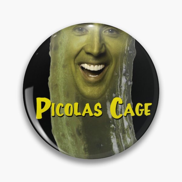 Item preview, Picolas Cage Meme designed and sold by ProfMoshMoore.