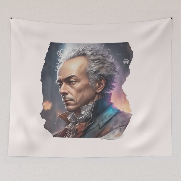 Item preview, Kant Design l Style Philosopher Immanuel Kant Art Digital - AI Art designed and sold by StoicWarrior.