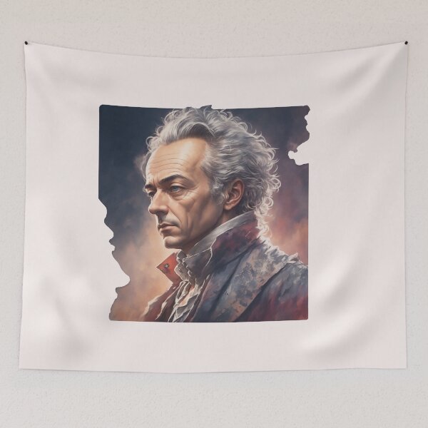 Item preview, Kant Design ll Style Philosopher Immanuel Kant Art Digital - AI Art designed and sold by StoicWarrior.