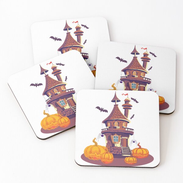 Item preview, Halloween castle designed and sold by Mashusha-art.