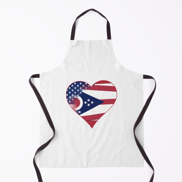 Item preview, State of Ohio Flag and American Flag Fusion Design designed and sold by Gsallicat.