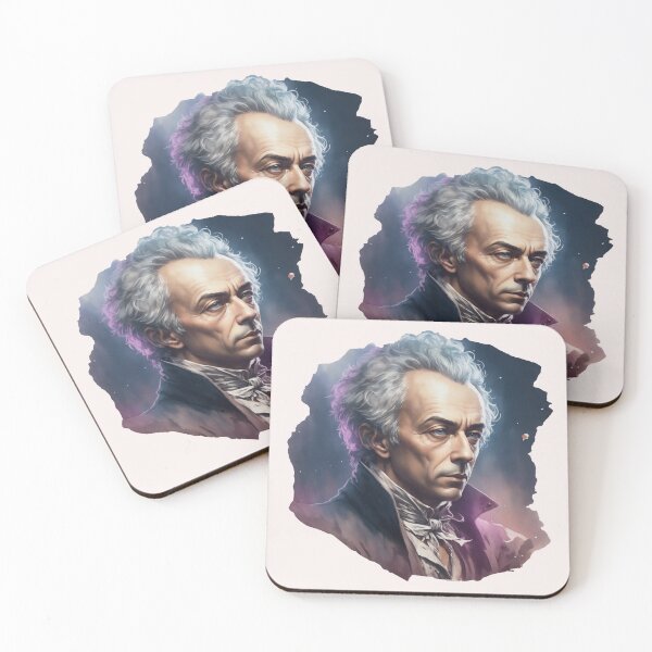 Item preview, Kant Design lll Style Philosopher Immanuel Kant Art Digital - AI Art designed and sold by StoicWarrior.