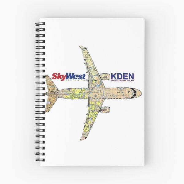 Item preview, ERJ 175 KDEN (Denver International Airport) VFR Chart designed and sold by B747-Stickers.