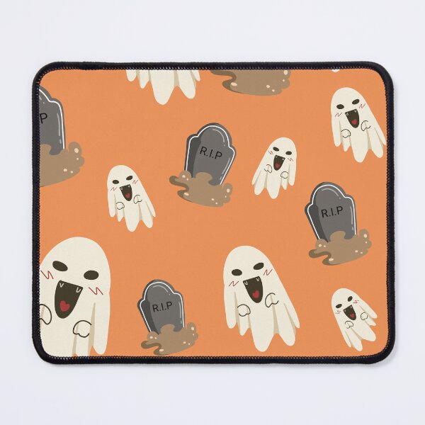 Item preview, Seamless apttern halloween ghost grave marker designed and sold by Snice18.