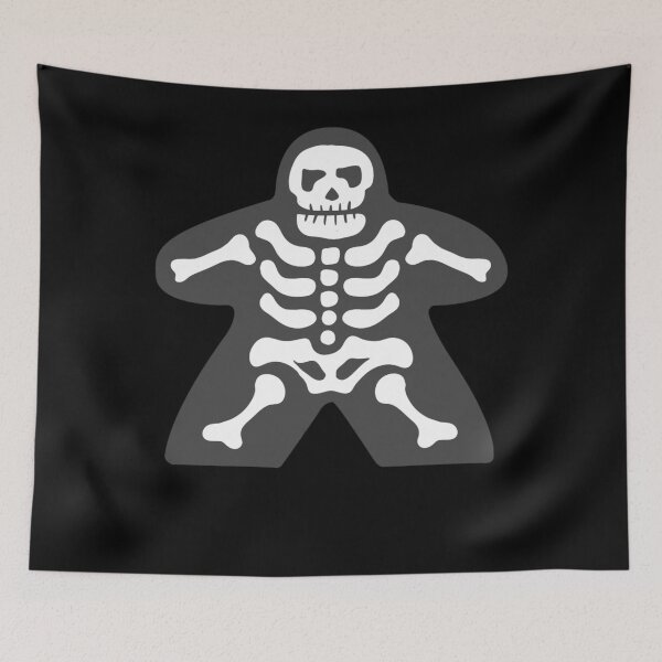Item preview, Skeleton Meeple - Funny Board Game Design  designed and sold by GERALDJO.