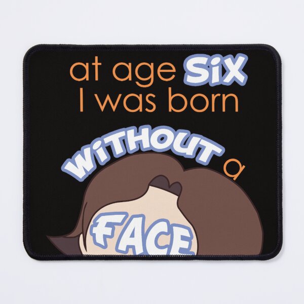 Item preview, Game Grumps - At Age Six, I Was Born Without a Face designed and sold by GERALDJO.