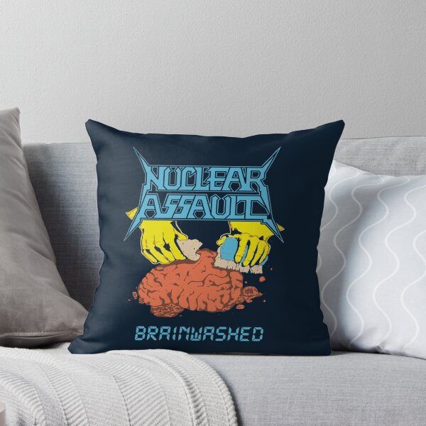 Item preview, Funny Men Nuclear Assault Brainwashed Awesome For Music Fan   designed and sold by Daylenow.